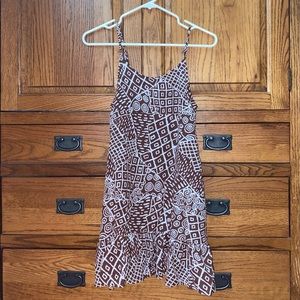NWT Beach ruffle mini dress